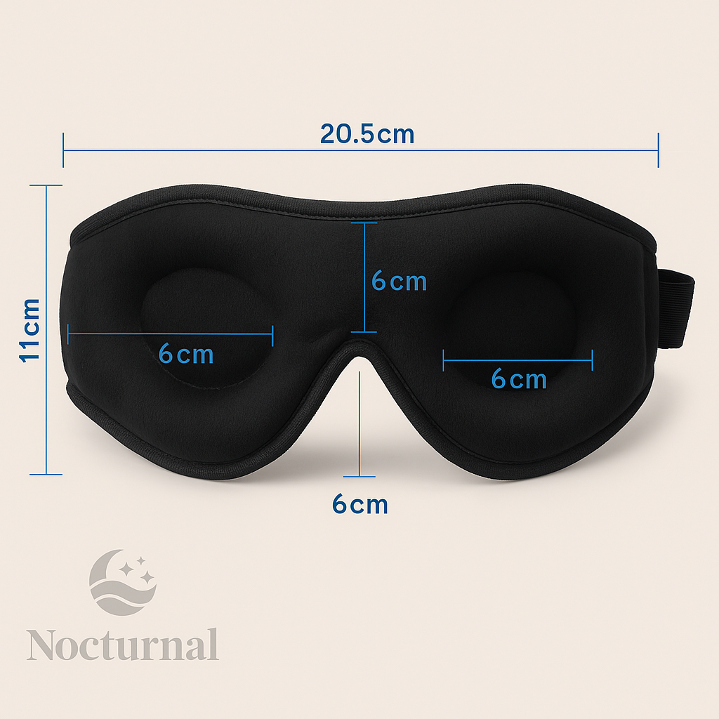 Antifaz para Dormir con Auriculares Integrados