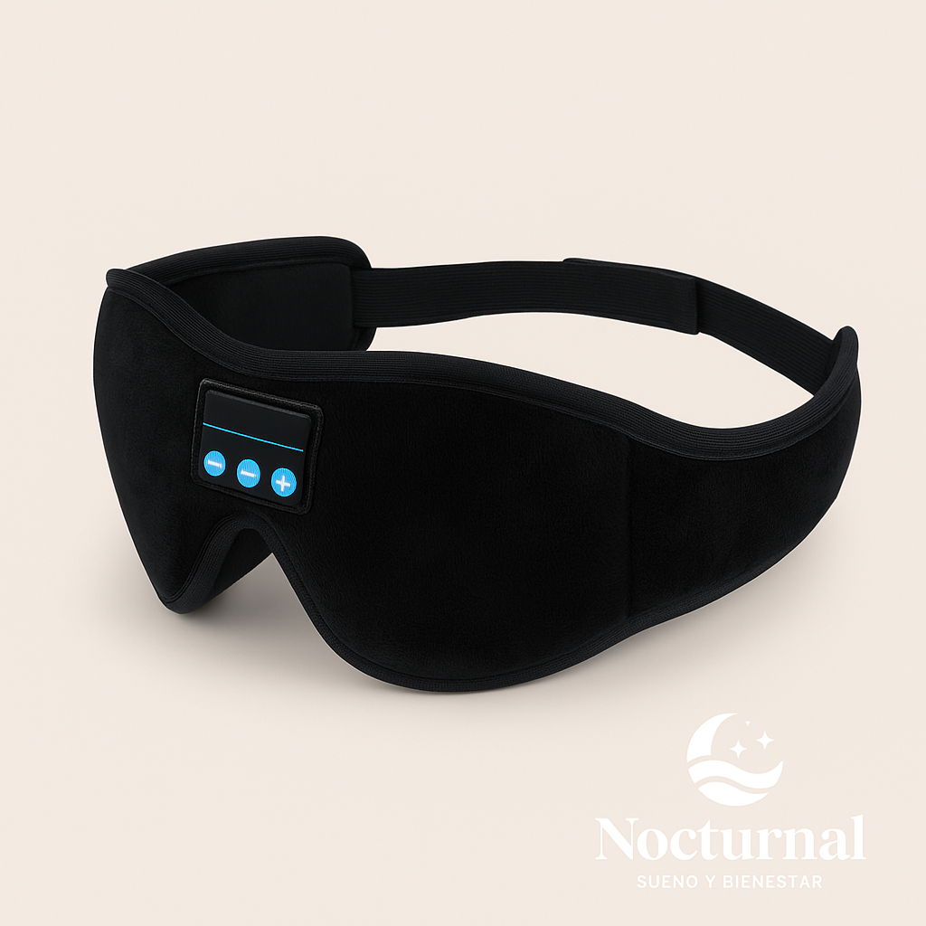 Antifaz para Dormir con Auriculares Integrados