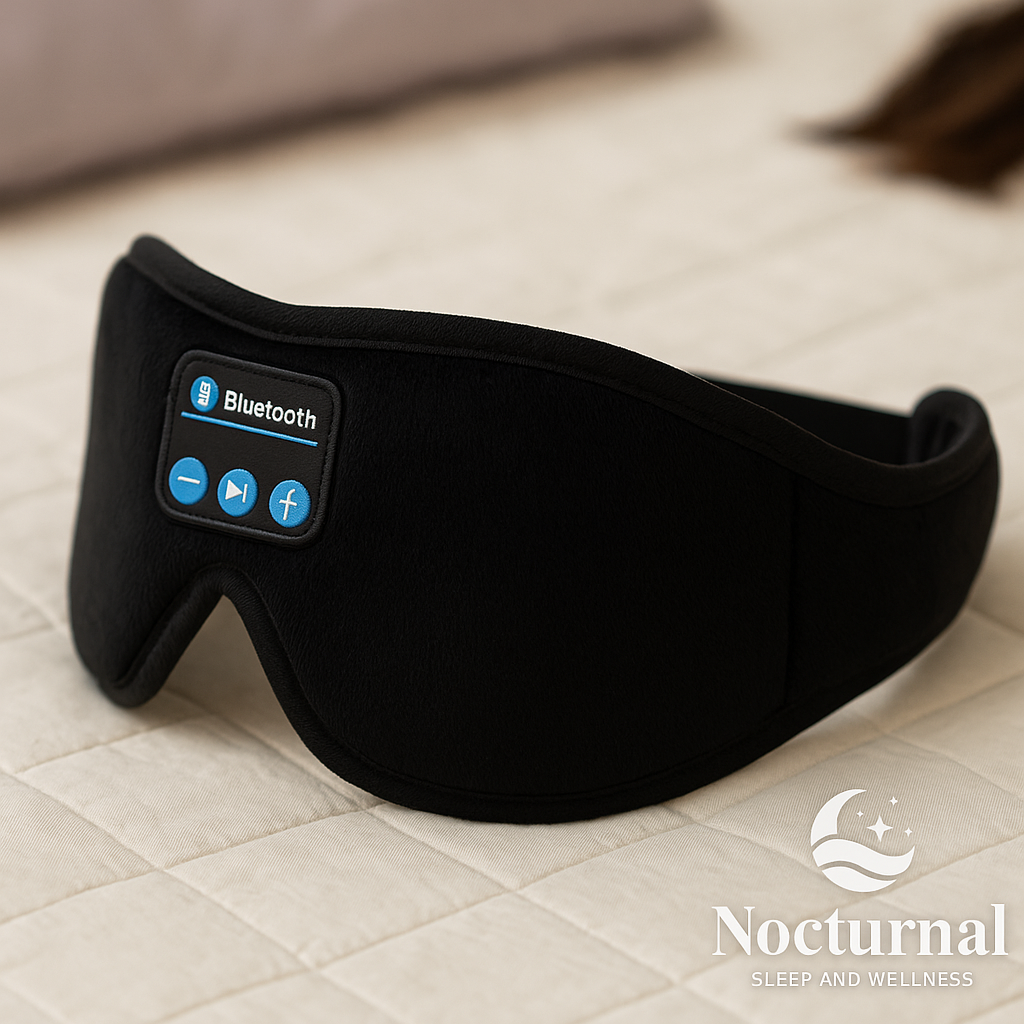 Antifaz para Dormir con Auriculares Integrados