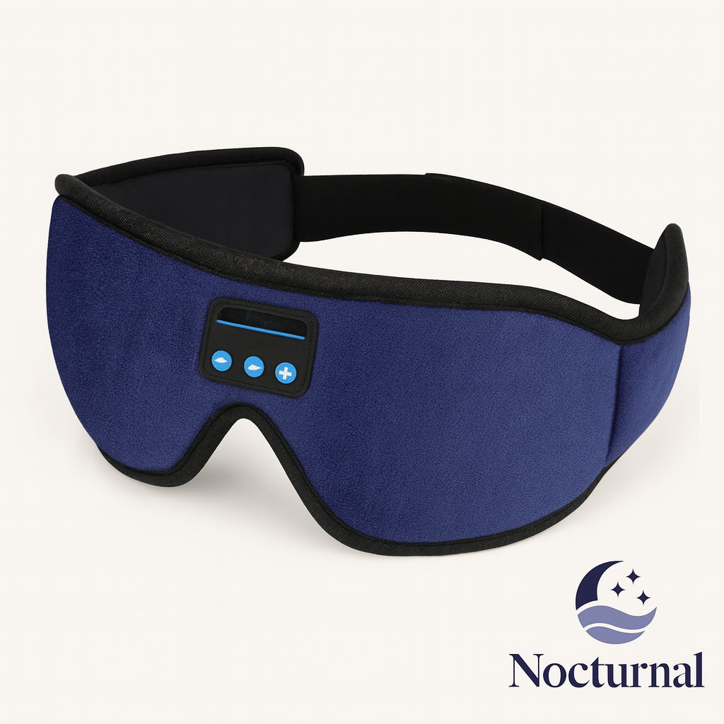 Antifaz para Dormir con Auriculares Integrados