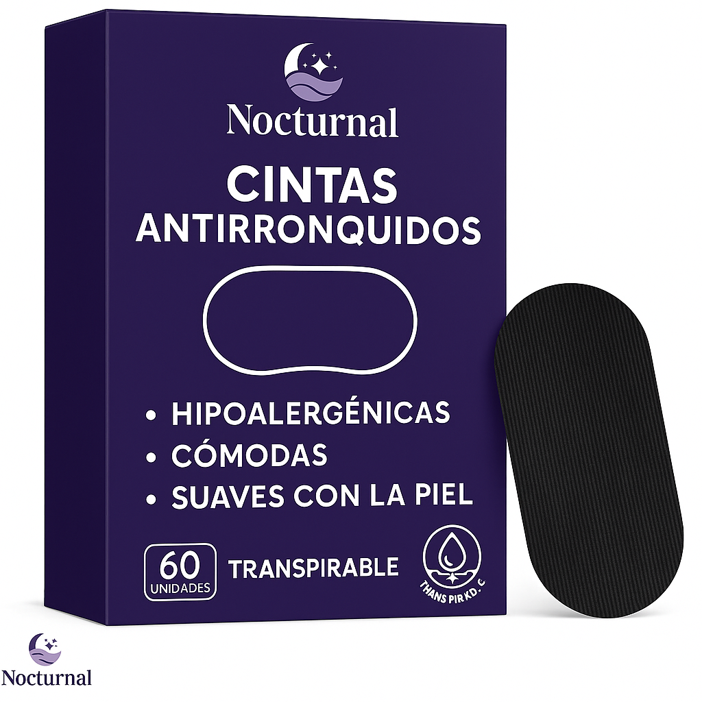 Cinta Bucal Antirronquidos