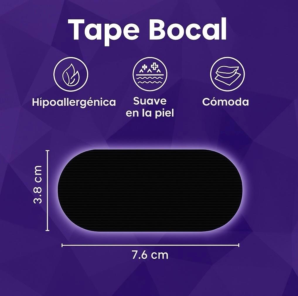 Cinta Bucal Antirronquidos